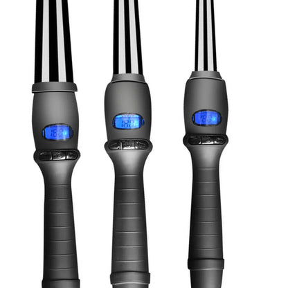 Kegelvormige keramische krultang voor natuurlijke krullen – CURLGLOW PRO - Glamorix