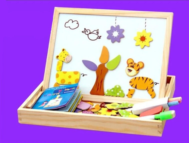 CreatiBoard – Magnetisch Teken- en Puzzelbord voor Kinderen