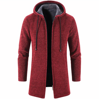 CALEB - Winterjack met capuchon voor heren