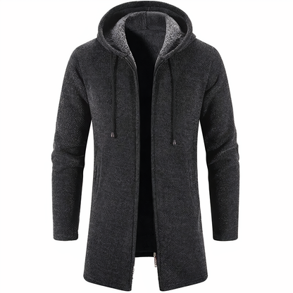 CALEB - Winterjack met capuchon voor heren