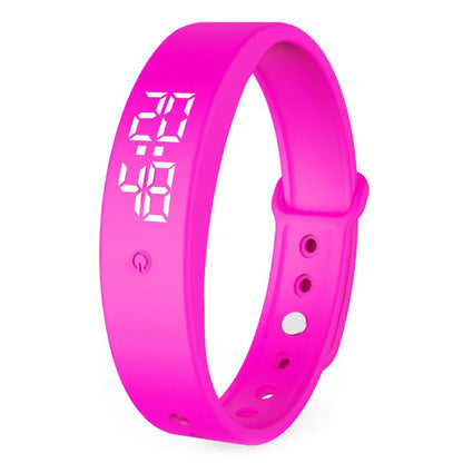 Waterdichte smartwatch met trilalarm en gezondheidsfuncties – AQUA PULSE - Glamorix