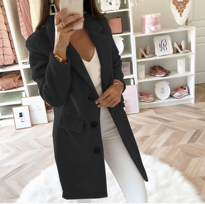 ELENA - Dubbelrijige winterjas voor dames
