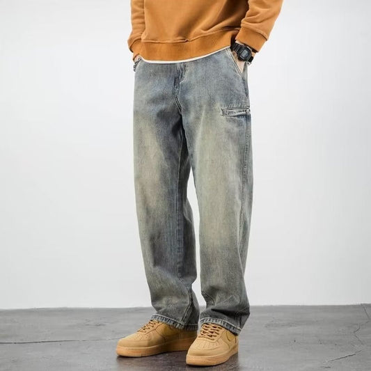 DENVER - Relaxed-fit vintage jeans voor heren