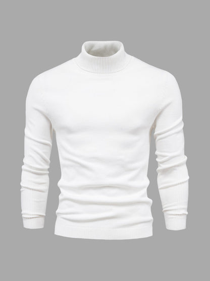 DAVID – Heren coltrui met slim fit en stijlvolle uitstraling - Glamorix