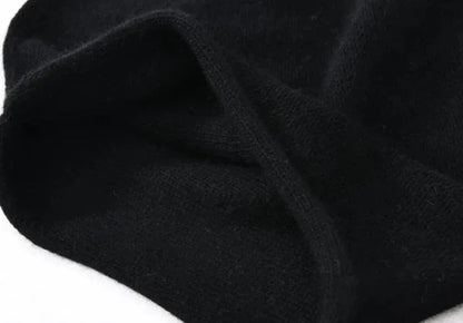YASMINE – Gebreide dames beanie met zachte fit - Glamorix