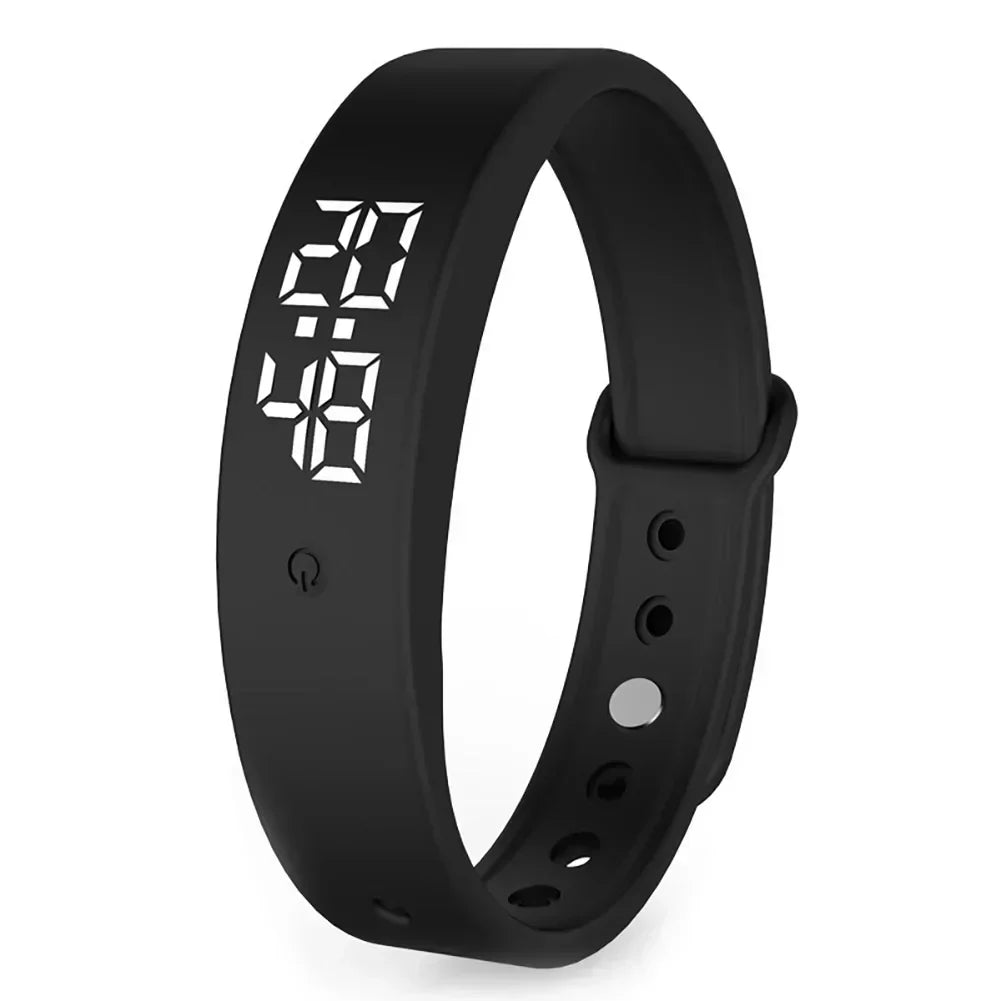 Waterdichte smartwatch met trilalarm en gezondheidsfuncties – AQUA PULSE - Glamorix