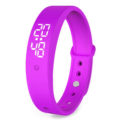 Waterdichte smartwatch met trilalarm en gezondheidsfuncties – AQUA PULSE - Glamorix
