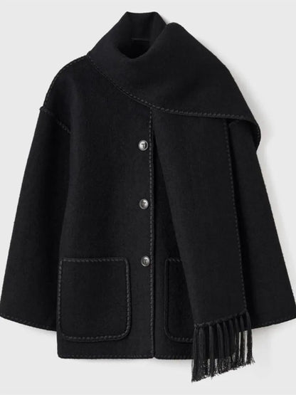 CELIA - Oversized stijlvolle warme sjaaljas voor dames