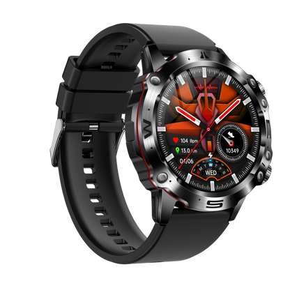 Gezondheidssmartwatch met ECG, bloedsuiker- en bloeddrukmeting – VITALTRACK PRO - Glamorix