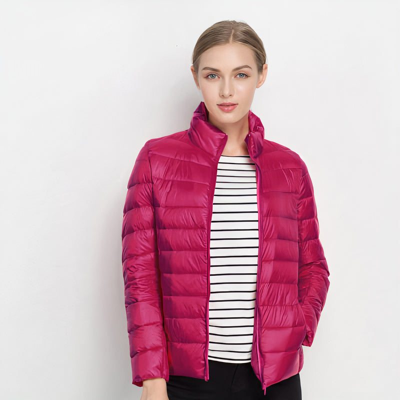 ILSE - Chaqueta ligera de plumón estilo Urban Chic para mujeres - Glamorix