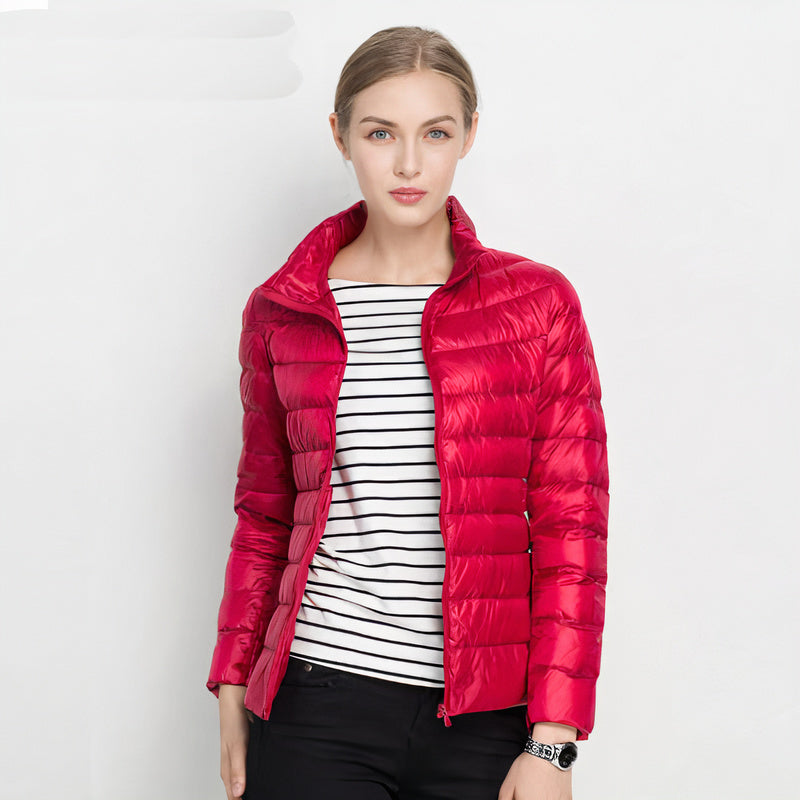 ILSE - Chaqueta ligera de plumón estilo Urban Chic para mujeres - Glamorix