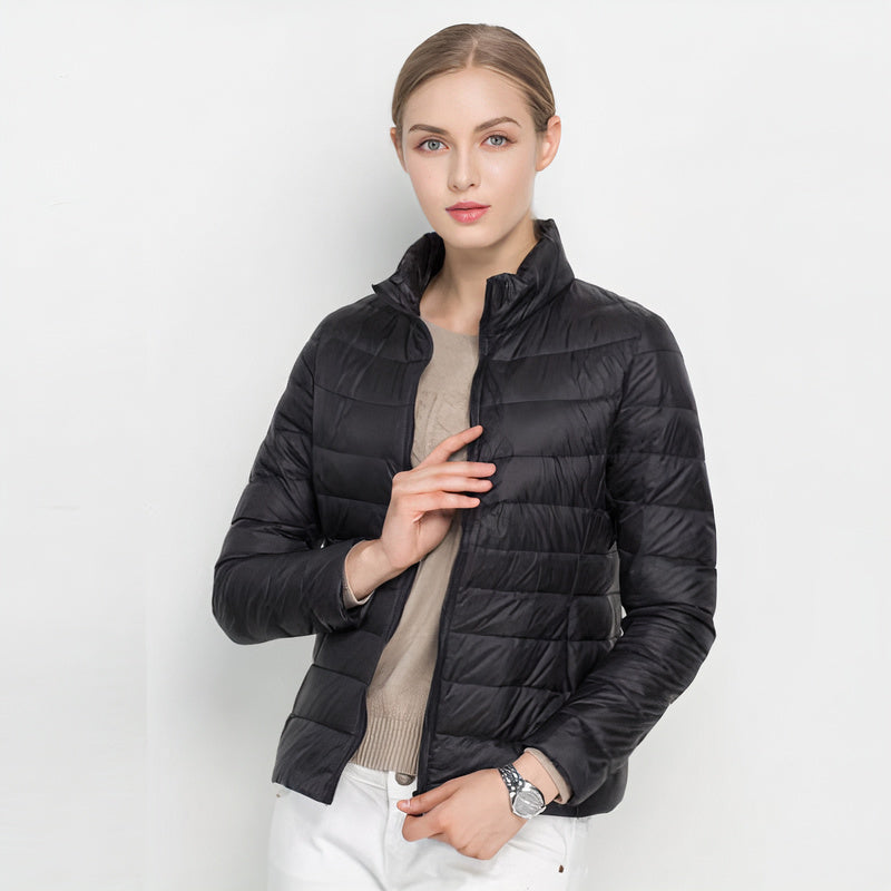 ILSE - Chaqueta ligera de plumón estilo Urban Chic para mujeres - Glamorix