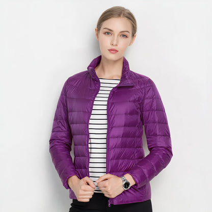 ILSE - Chaqueta ligera de plumón estilo Urban Chic para mujeres - Glamorix