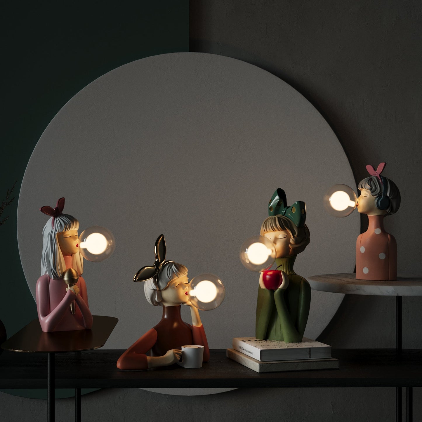 Ambachtelijk vervaardigde design tafellamp met elegante afwerking – LUMERIA ArtisanGlow - Glamorix