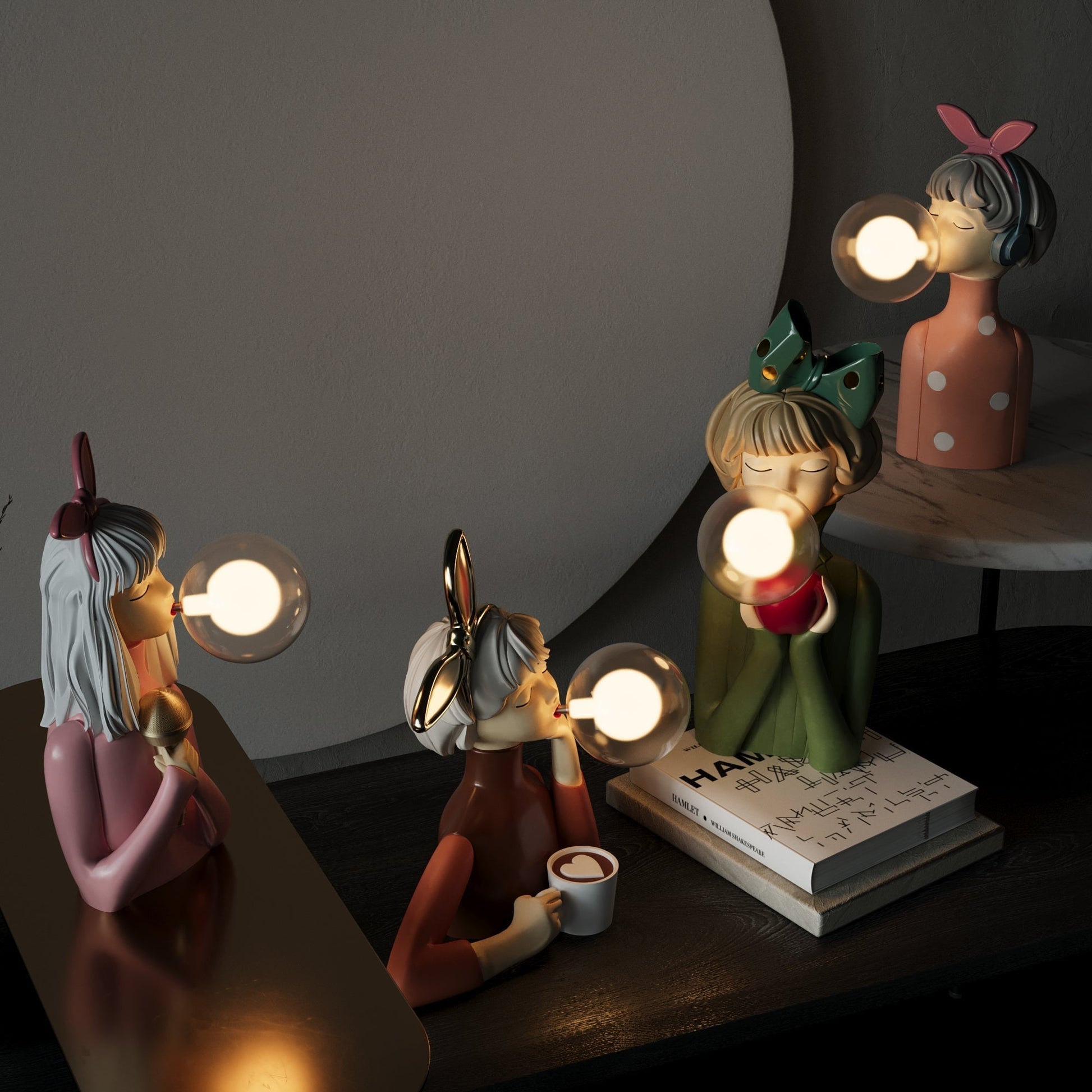 Ambachtelijk vervaardigde design tafellamp met elegante afwerking – LUMERIA ArtisanGlow - Glamorix