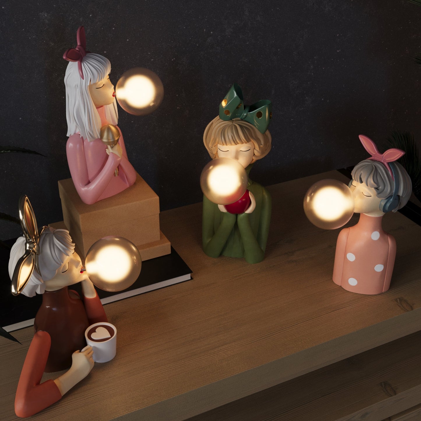 Ambachtelijk vervaardigde design tafellamp met elegante afwerking – LUMERIA ArtisanGlow - Glamorix