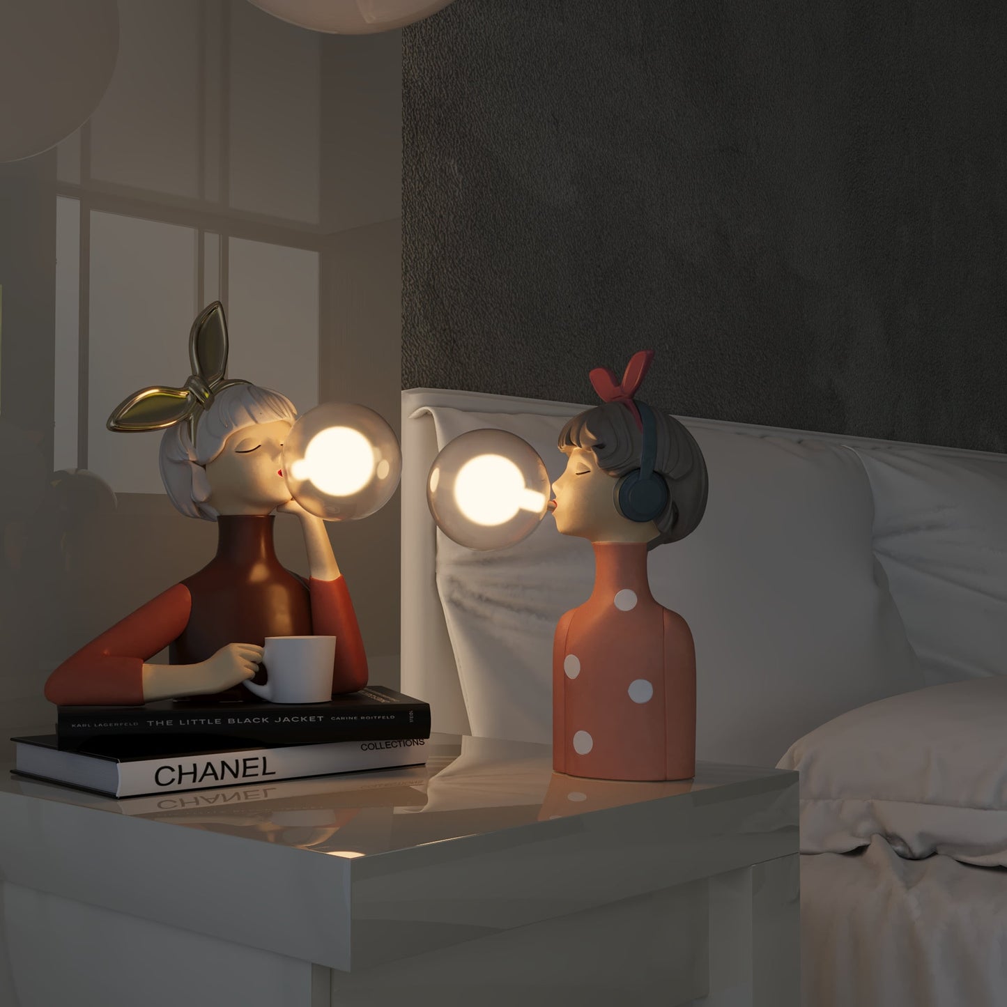 Ambachtelijk vervaardigde design tafellamp met elegante afwerking – LUMERIA ArtisanGlow - Glamorix
