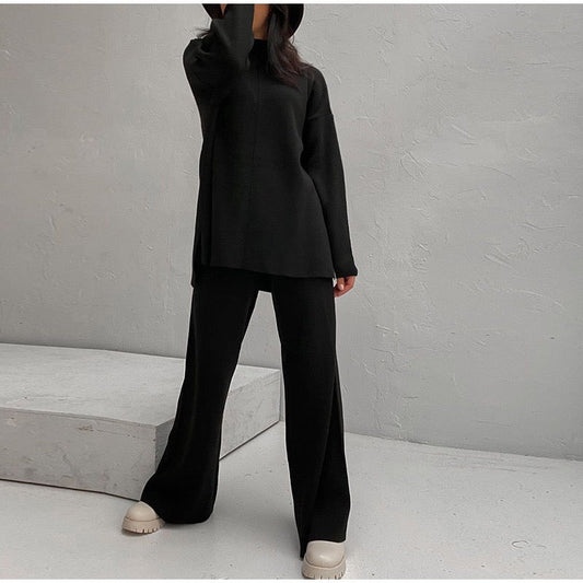 AMARA - Relaxed fit tweedelige loungeset voor dames