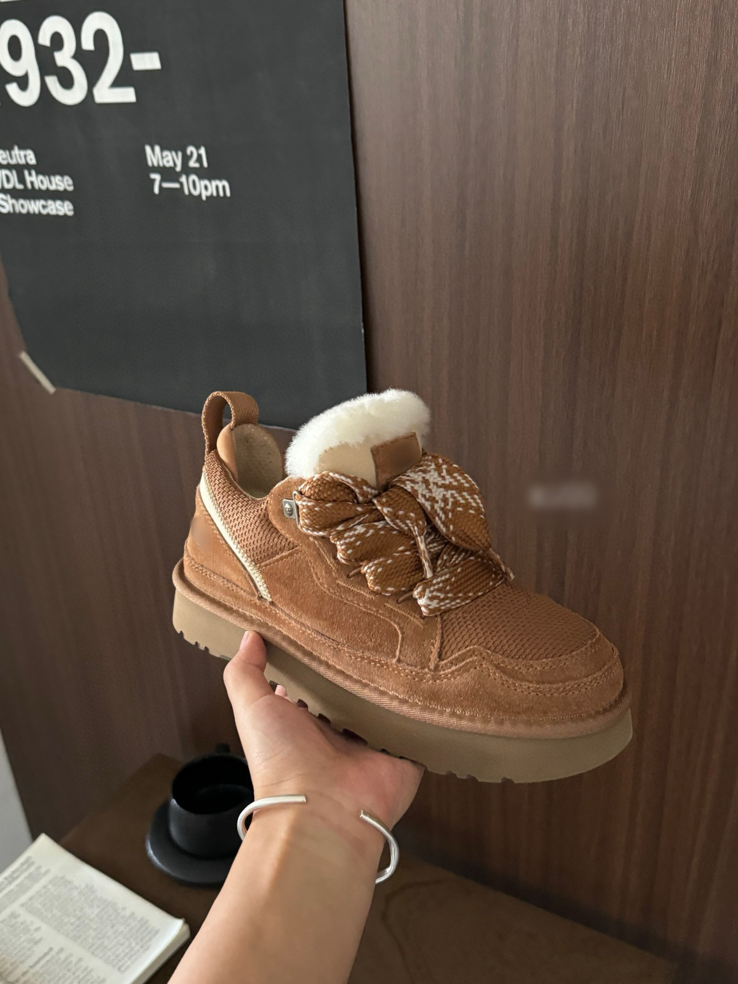 ARCTIC TREND - Warme wintersneakers met imitatiebont voor dames