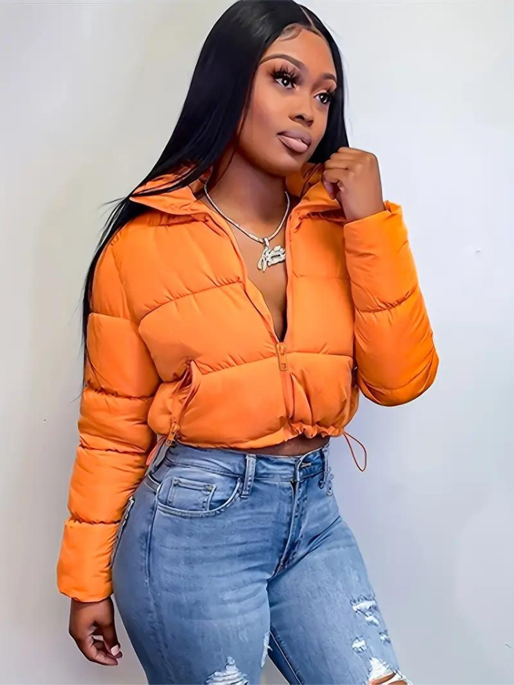 COZYLUXE - Warme Pufferjack met Rits voor Dames