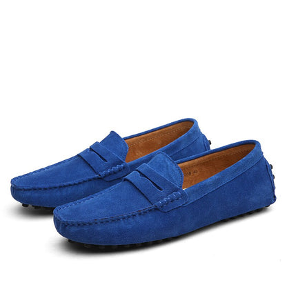 LEON - Casual suède loafers voor heren met klassieke elegantie