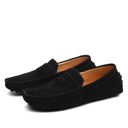 LEON - Casual suède loafers voor heren met klassieke elegantie