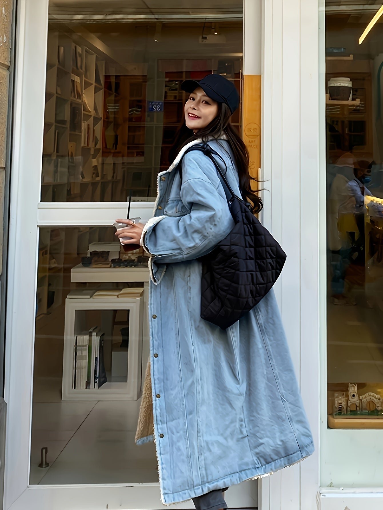 Jas – Denimlook & Warme Voering - Glamorix