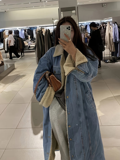 Jas – Denimlook & Warme Voering - Glamorix