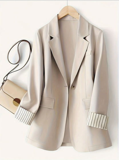 Jas voor dames winddicht met rechte snit – NOVAWEAR - Glamorix