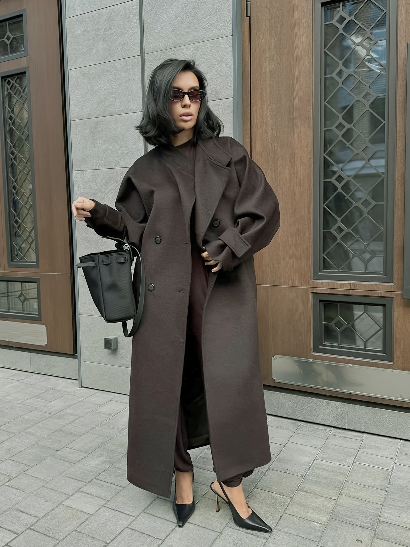 Jas – Gestructureerde H Silhouet & Vormbehoud - Glamorix