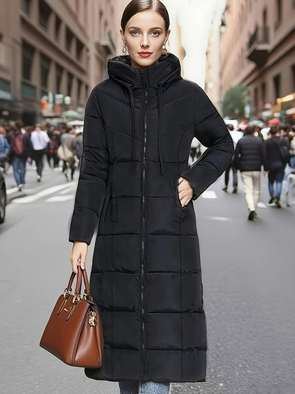 Jas – Lange Capuchon Vorm & Winddicht Warmte - Glamorix