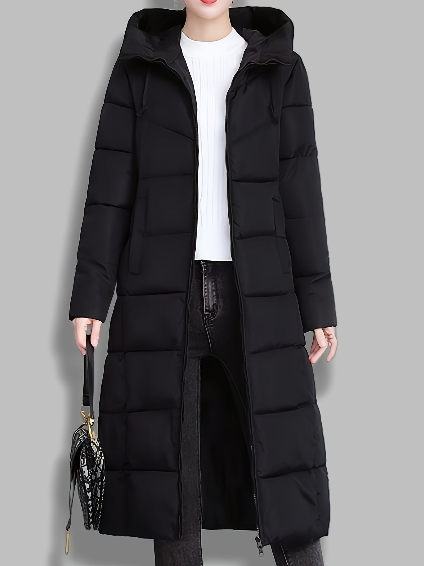 Jas – Lange Capuchon Vorm & Winddicht Warmte - Glamorix