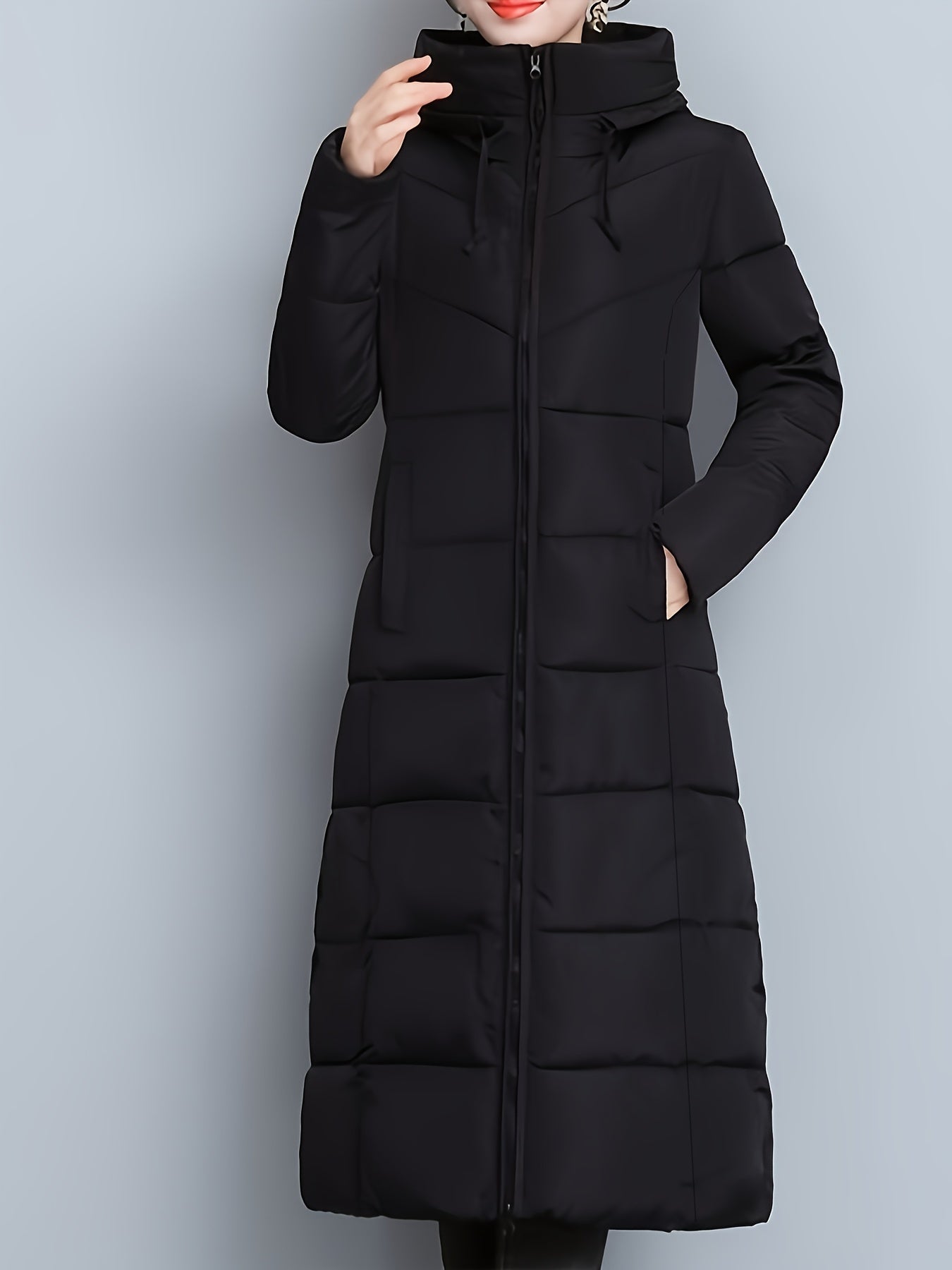 Jas – Lange Capuchon Vorm & Winddicht Warmte - Glamorix