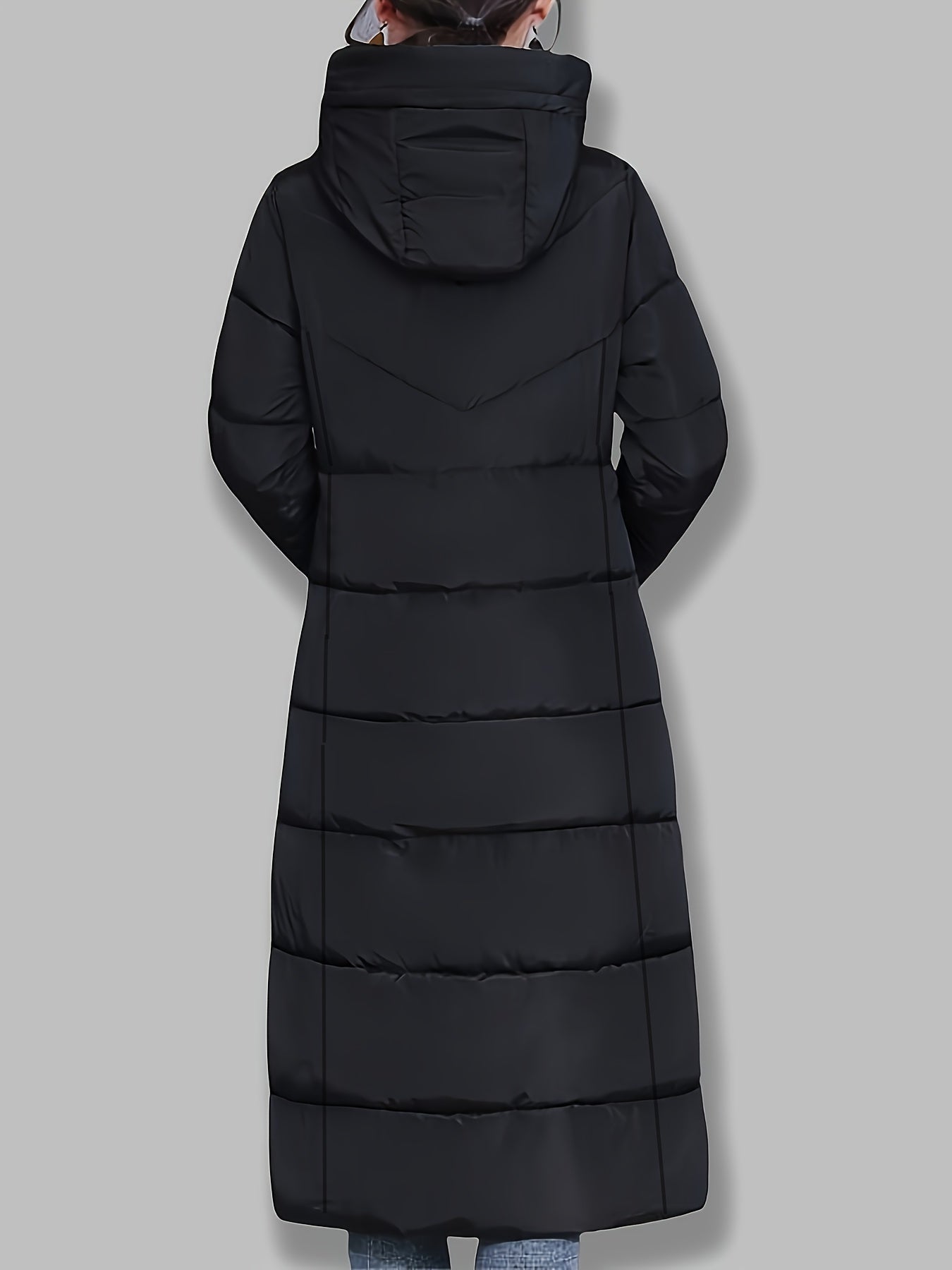 Jas – Lange Capuchon Vorm & Winddicht Warmte - Glamorix