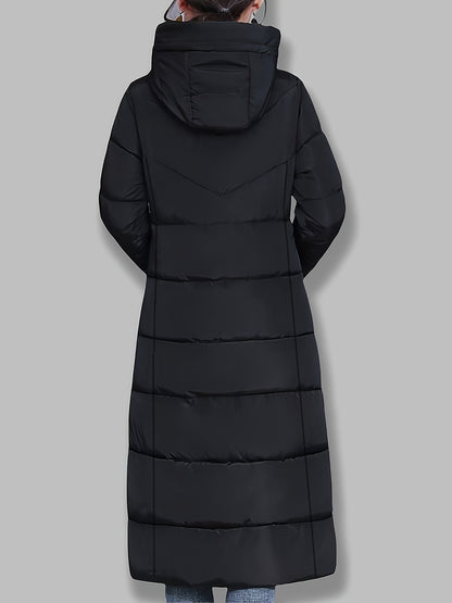 Jas – Lange Capuchon Vorm & Winddicht Warmte - Glamorix