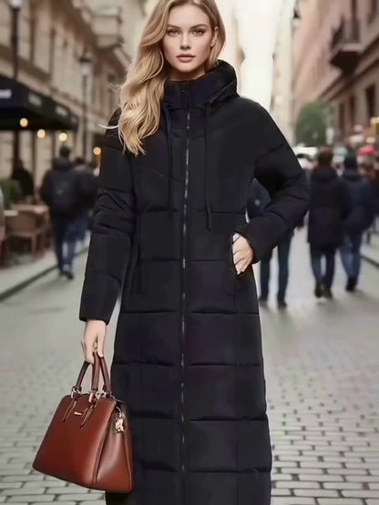 Jas – Lange Capuchon Vorm & Winddicht Warmte - Glamorix