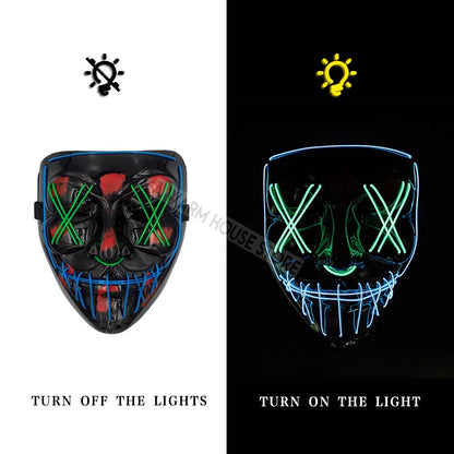 HALLOWEEN – LED Halloween masker