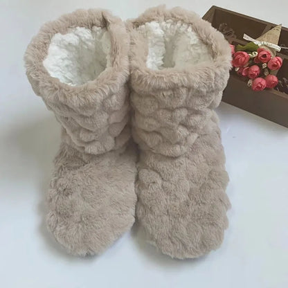 AMARA - Met fleece gevoerde pluche schoenen voor dames