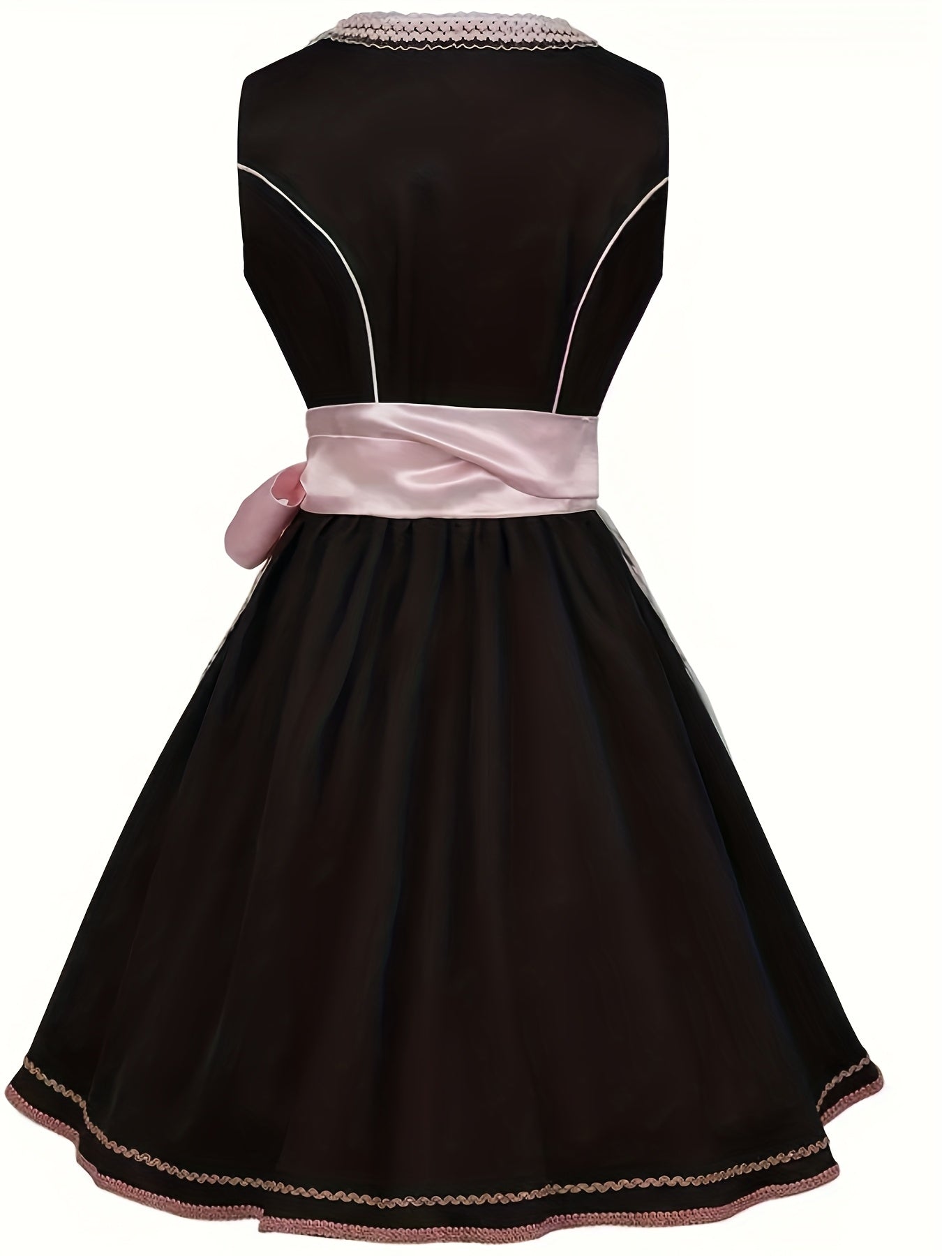 Kostuum – Mouwloos Met Kruissluiting & Vormvast - Glamorix