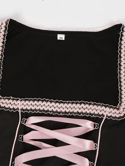 Kostuum – Mouwloos Met Kruissluiting & Vormvast - Glamorix