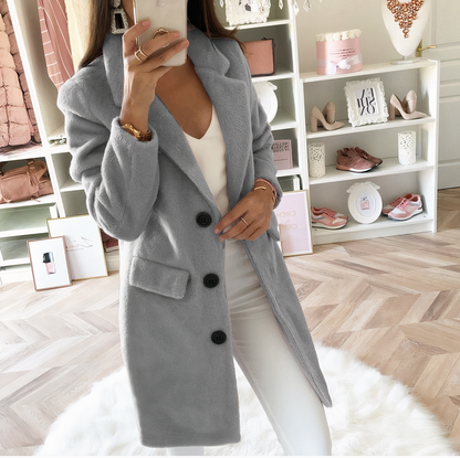 ELENA - Dubbelrijige winterjas voor dames