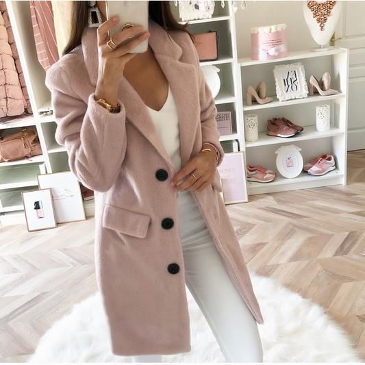 ELENA - Dubbelrijige winterjas voor dames