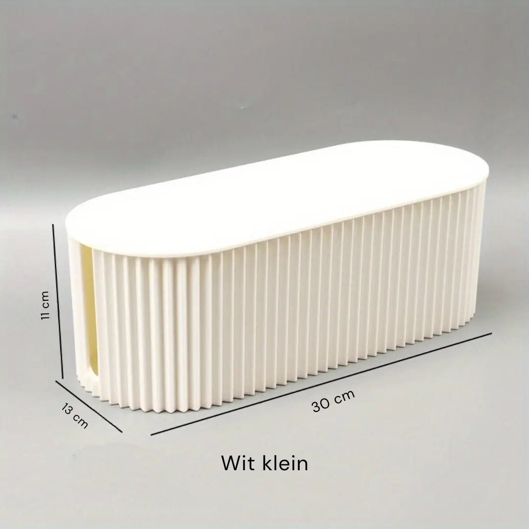 Kabel organizer box voor net en veilig kabelbeheer – ORGALETTO CleanBox - Glamorix