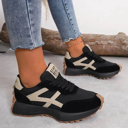 Stijlvolle en comfortabele dames sneakers met moderne flair – VELVORA - Glamorix