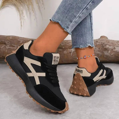 Stijlvolle en comfortabele dames sneakers met moderne flair – VELVORA - Glamorix