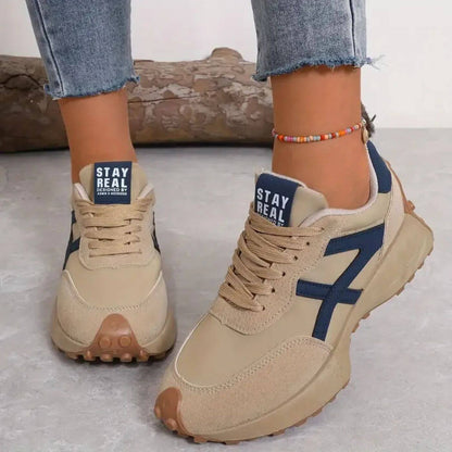 Stijlvolle en comfortabele dames sneakers met moderne flair – VELVORA - Glamorix