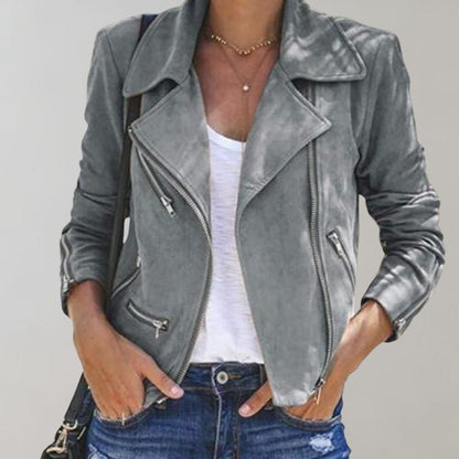 MELANIE - Chaqueta asimétrica moderna y elegante para mujeres - Glamorix