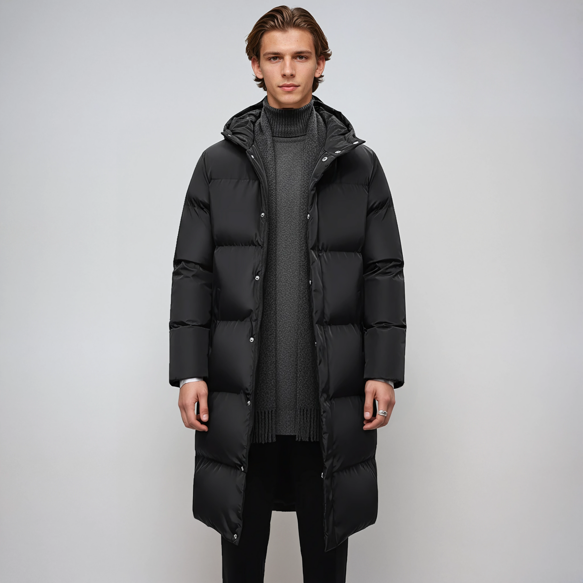 Winterjas Heren | Puffer Gewatteerd & Capuchon - Glamorix