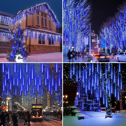 Meteoriet-geïnspireerde buitenlamp met LED-verlichting – SKYSPARK METEOR - Glamorix