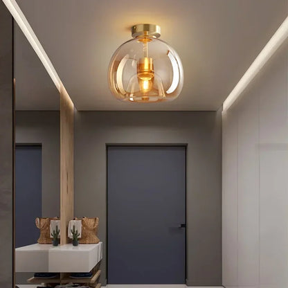 PURELICHT – Minimalistische glazen plafondlamp